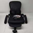 Office Chair Ergonomic Desk Chair, 330LBS Capacity, High Back Computer Chair with Lumbar Support, Flip-up Armrests Swivel Task Chairs for Long Hours Work (Large, Black)