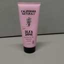 California Naturals Deep Repair Hair Mask, Paraben and Sulfate Free, Deep Conditioner for Dry, Damaged Hair, Vegan, Hydrating and Conditioning, For Curly, Frizzy, All Hair Types, 12 fl oz