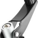 Lippert Quick Drop Tongue Jack for A-Frame Travel, Cargo, and Utility Trailers or 5th Wheel RVs, Black