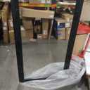 Farmhouse Mirror 42x28 Black Rustic Mirror for Wall Vanity Mirrors Barn Door Style Decor Bathroom Living Room Entryway Bedroom Mirrors