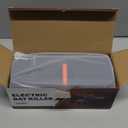 Electric Mouse Trap, Indoor Reusable Mouse Trap Zapper with Anti-Escape Design & Dual Power, Electric Rat Trap with No-Touch Cleaning for Kitchen, Garage