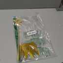 Sratte 6 Pcs Halloween Girls Fairy Costume Set, Fairy Wings Dress Up Wings Star Wand and Gold Crowns, Halloween Costume Dress Up Accessories 13 Inches Gold Wand Party Crowns Birthday Decorations