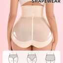 ORLAROY Tummy Control Shapewear for Women Faja Body Shaper High Waisted Underwear Shaping Butt Lifting Compression Panties M Nude