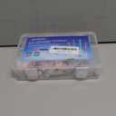 20Pack Mini Disposable Toothbrushes Set 5-in-1 Portable Pre-Pasted Travel Toothbrush with Toothpaste + Tongue Scraper + Floss + Pick Individually Wrapped Small Prepasted Toothbrush for Kids Adults