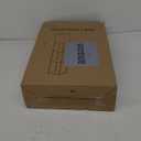 Floor Lamp with Shelves for Living Room, Shelf Floor Lamp with 3 CCT LED Bulb, Corner Display Standing Column Lamp Etagere Organizer Tower Nightstand with White Linen Shade for Bedroom, Office (Black)