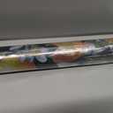 SOMWISE Rainbow Stained Glass Window Privacy Film,Heat Blocking Save Energy, 35*78.5