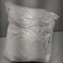 Twin Size Quilted Fitted Mattress Pad Cover with Deep Pocket Fitted 8" - 21", Ultra Soft and Comfortable, Breathable (White, Twin)