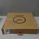 Mabpedo Modern Wall Clock, 10 Inch Digital Wall Clocks Battery Operated, Round Non Ticking Silent Analog Clock for Bedroom Living Room Kitchen Office Gym Classroom Decor, Black Battery Clock