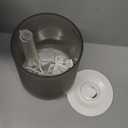 Homvana Humidifiers for Bedroom Home, 3.6 L Cool Mist Top-Fill 34H Super Long Time, Quiet 23dB, Baby Humidifier, Oil Diffuser for Large Room, House, Plant, Nursery, Office, BPA FREE, Ultrasonic (Grey)