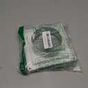 HOXHA 4" Dryer Vent Cover with Screen Plastic Dryer Vent Hood for Exterior Wall with 4 Screws UV Protection&Easy Installation for 4" Dryer Vent Hose (White, 4 inch Diameter)