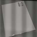 Large Wall Mount Hand Mirror with Handle, for Vanity Makeup Home Salon Travel Use (Square Black 10.3inx7.3in)