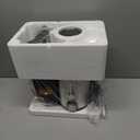 Qcen Juicer Machine, 800W Centrifugal Juicer Extractor with Wide Mouth 3 Feed Chute for Fruit Vegetable, Easy to Clean, Stainless Steel, BPA-free (Black)