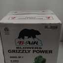 B-Air Grizzly Gp-1 1 HP Air Grizzly Mover Carpet Dryer Floor Fan for Water Damage Restoration Equipment & Pet Cage Dryer Green
