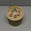 45 Pcs Wooden Pretend Play Food Set for Kids Kitchen - Realistic Cutting Fruits & Veggies with Easy-Cleanup Storage Bucket, Montessori Learning Toy Gift for Toddlers Ages 3-6