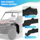UTV XL Fender Flares for Polaris General 1000/4 1000 16-23, Front & Rear Mud Flaps Guards Kit Compatible for Polaris General 1000/4 1000 2016-2023 Accessories, Replace #2884220