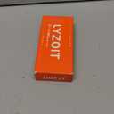 LYZOIT Rimless Oversized Square Sunglasses for Women Men Flat Top Shield Frameless Sun Glasses (Black | Polarized Lenses)