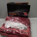 Electric Blanket Full Size, Super Soft Cozy Upgraded Flannel Heated Blanket with 6 Heating Levels & 1-10 Hours Auto Off, Heating Blanket for Home Office, Machine Washable, 72" x 84", Burgundy