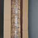 Brown 2 Pack 4FT X 16.4FT Reed Fencing Roll, Balcony Privacy Shade Reed Bamboo Fencing Garden Fence Border, Wind Block Sunshade Fence Screen for Outdoor Yard Patio Flower Bed Edge