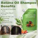 Tgideas Batana Oil & Rosemary Shampoo for Hair Growth, Formula for Thinning Hair & Reduce Hair Loss, Nourish Scalp & Add Volume, for Men & Women (Pack of 2)