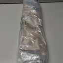 No Drilling Closet Rods for Hanging Clothes, Non Slip Tension Rod with Heavy Duty Clothes Hanging Rod, 17-28 Inches Adjustable Spring Closet Rod for Closet Wardrobe Bathroom Laundry RV, Black