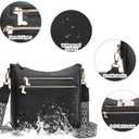 Valleycomfy Crossbody Bags for Women, Lightweight Crossbody Purses Soft Leather Shoulder Handbags