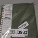 2026 Planner, Weekly and Monthly Calendar Planner from January 2026 - December 2026, 8.5" x 11" Hardcover Leather Hourly Appointment Book with Tabs, Spiral Daily Planners for School Work Home, Green (A4)