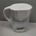 Brita Water Filter Pitcher for Tap and Drinking Water with 1 Standard Filter, Lasts 2 Months, 6-Cup Capacity, BPA Free, White