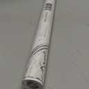 InHome NHS3711 Newport Tin Tile Peel Stick Wallpaper, White & Off-White (20.5" x 198")