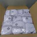 WELMATCH White Spandex Folding Chair Covers - 20 PCS Weddding Events Party Decoration Stretch Elastic Chair Covers Good (White, 20)