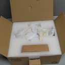 Knobonly 6 Pack Black Door Knobs Interior, Privacy Door knobs with Lock, Round Door Knobs for Bedroom and Bathroom, Matte Black Door Handles Zinc Alloy