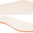 Riemot Lamb's Wool Insoles - Fall and Winter Warm Shoe Inserts for Sneakers, Work Shoes, Hiking Boots - Breathable, Comfortable, Replaceable Sole for Women/Men - White US7