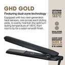 Ghd Gold 1" Flat Iron Hair Straightener | Professional Ceramic Hair Straightening Styling Tool for Stronger Hair & More Color Protection