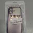 Misscase for iPhone 17 Magnetic Glitter Case Compatible with MagSafe,Full Protection Slim Shockproof Anti-Scratch Case with Camera Lens Protector Plating Bling Dust-Proof Net for Women Purple