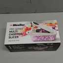Mueller Pro-Series 10-in-1, 8 Blade Vegetable Chopper, Onion Mincer, Cutter, Dicer, Egg Slicer with Container, French Fry Cutter Potatoe Slicer, Home Essentials & Kitchen Gadgets, Salad Chopper (White Sand/Gray)