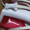 BLACK+DECKER Variable Control Compact Iron, TrueGlide Premium Nonstick Soleplate, Ergonomic Mist/Steam Burst, Red