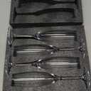 JBHO Champagne Glasses-Elegant Flutes-Gift-Box-Hand Blown Champagne Flutes Glass-100% Lead-Free Premium Crystal - Gift Idea for Wedding, Anniversary, Christmas,New Year-Set of 4-8oz, Clear