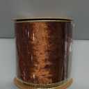 LaRibbons Mocha Mousse Velvet Wired Ribbon, Luxury Christmas Ribbon for Gift Wrapping, Tree, Wreath Bows, Outdoor and Holiday Decor  4 Inch x 10 Yards