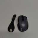 TECKNET Wireless Mouse (BT5.0/3.0 & 2.4G) Rechargeable 4800 DPI Silent USB A & Bluetooth Mouse 6 Buttons, Wide Compatibility - Grey