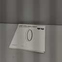 1Pack 12 Inch Brushed Silver LED Flush Mount Ceiling Light, 25W, 3000LM, CRI 95+, 2700K-5000K 5-Color Selectable & Dimmable, Thin Flat Surface-Mounted Fixture for Bedroom, Hallway, Living Room