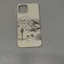 Tobelint Case for iPhone 13 Pro Max with Vintage Cowboy Art Design,Abstract Wild West Landscape Pattern for Men Women,Clear Slim Soft TPU Bumper Case,6.7(Cowgirl,13pm)