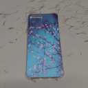 Revvl 6 5G Case, Plum Blossom Flower Drop Protection Shockproof Case TPU Full Body Protective Scratch-Resistant Cover for Revvl 6 5G
