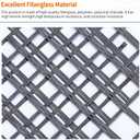 Universal Retaining Wall Geogrid Roll 4' x 98' for walls up to 6 feet in height Fiberglass Geo Grid Tensile Force Value 50KN Soil Reinforcement Slope Reinforcement Pavement Repair and Crack Prevention