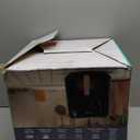 Air Fryer 6.2 QT Large Capacity Oilless Hot Air Fryers Oven 1500W Healthy Cooker with 8 Presets, Digital LCD Touch Screen, Visual Cooking Window, Non-Stick Basket, Included Recipe (Black-M)