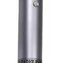 Professional Hair Dryer, 1600W High-Speed Ionic Dryer with 8 Speeds, Negative Ion Technology, Low Noise Design, Multiple Colors (Grey)