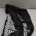 Dog Carrier Sling - Reversible Puppy Carrier Purse with Storage Pocket, Hand-Free Dog Sling Carrier for Carry Small Dogs and Cats, Travel Safety Harness, Dog and Cat Harness(Black)