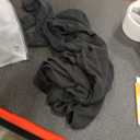 MakeMeChic Women's Y2K Cut Out Mesh Sheer Bodysuits Long Sleeve Round Neck Tee Shirt Asymmetrical Top (Large, Black)