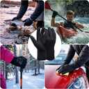 Dizokizo Neoprene Gloves Men Women,3mm Five Finger Waterproof Diving Gloves Thermal Anti-Slip Wetsuit Gloves for Kayaking Snorkeling Surfing and Other Water Sports (Black Large)
