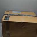 Rugflix 8x10 Area Rugs for Living Room, Washable Large Rug Stain-Resistant Low Pile, Modern Dark Carpet for Dining Room Home Office Kid Room Nursery Bedroom, Navy Blue/Black