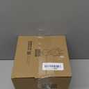 Locco Decor 4 Piece Acrylic Liquid 4D Floating Motion Bathroom Vanity Accessory Set Garden Botanic Green Plants Toothbrush Holder, Tumbler, Soap Dispenser, Soap Dish