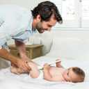 Portable Changing Pad for Baby - Waterproof Travel Diaper Changing Mat with Built-in Pillow - Foldable & Wipeable Hygiene Station for Newborns - Essential Baby Registry Gift
